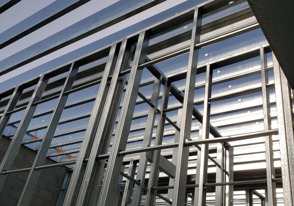 Steel frame barndominium in Kentucky