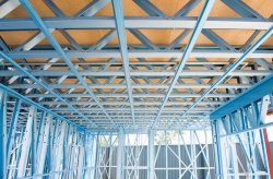 Barndo steel roof trusses in Kentucky